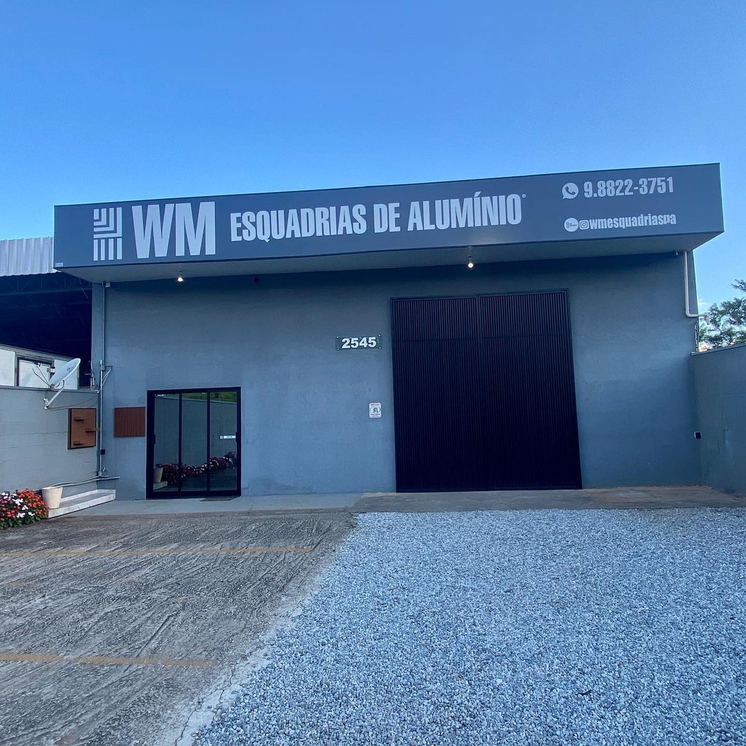 Fachada da WM Esquadrias
