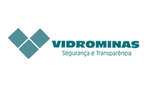 Logo Vidrominas, parceiro da WM Esquadrias.